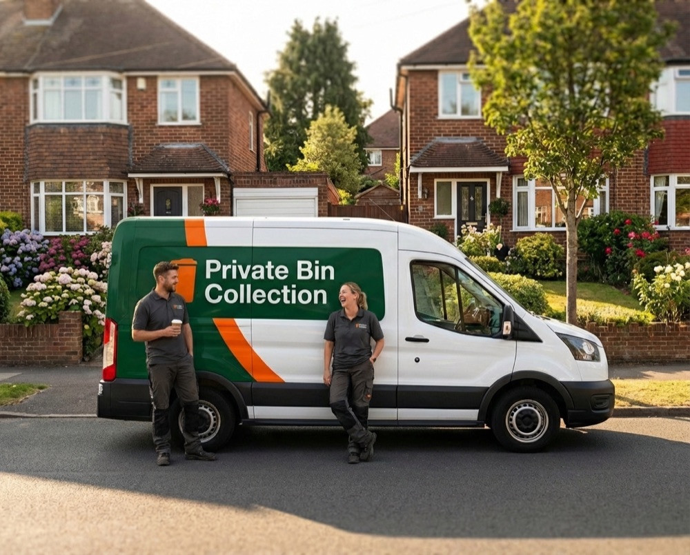 Private bin collection team serving Aldingbourne and West Sussex